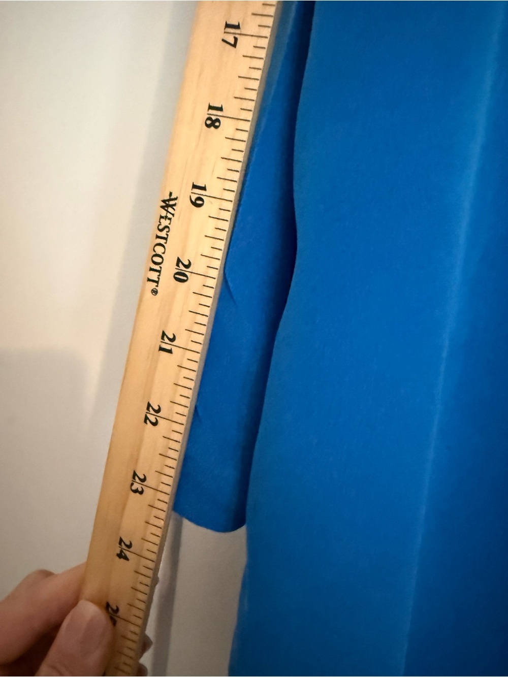 Set- Vintage Silk Women's Cobalt Blue Pantsuit GUC 0772 - Picture 4 of 15